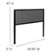 Flash Furniture Full Tufted Metal Headboard in Dark Gray Fabric HG-HB1725-F-DG-GG - alternate 6